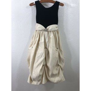 American Princess Dress Velour Top Rhinestones Wedding Christmas Event